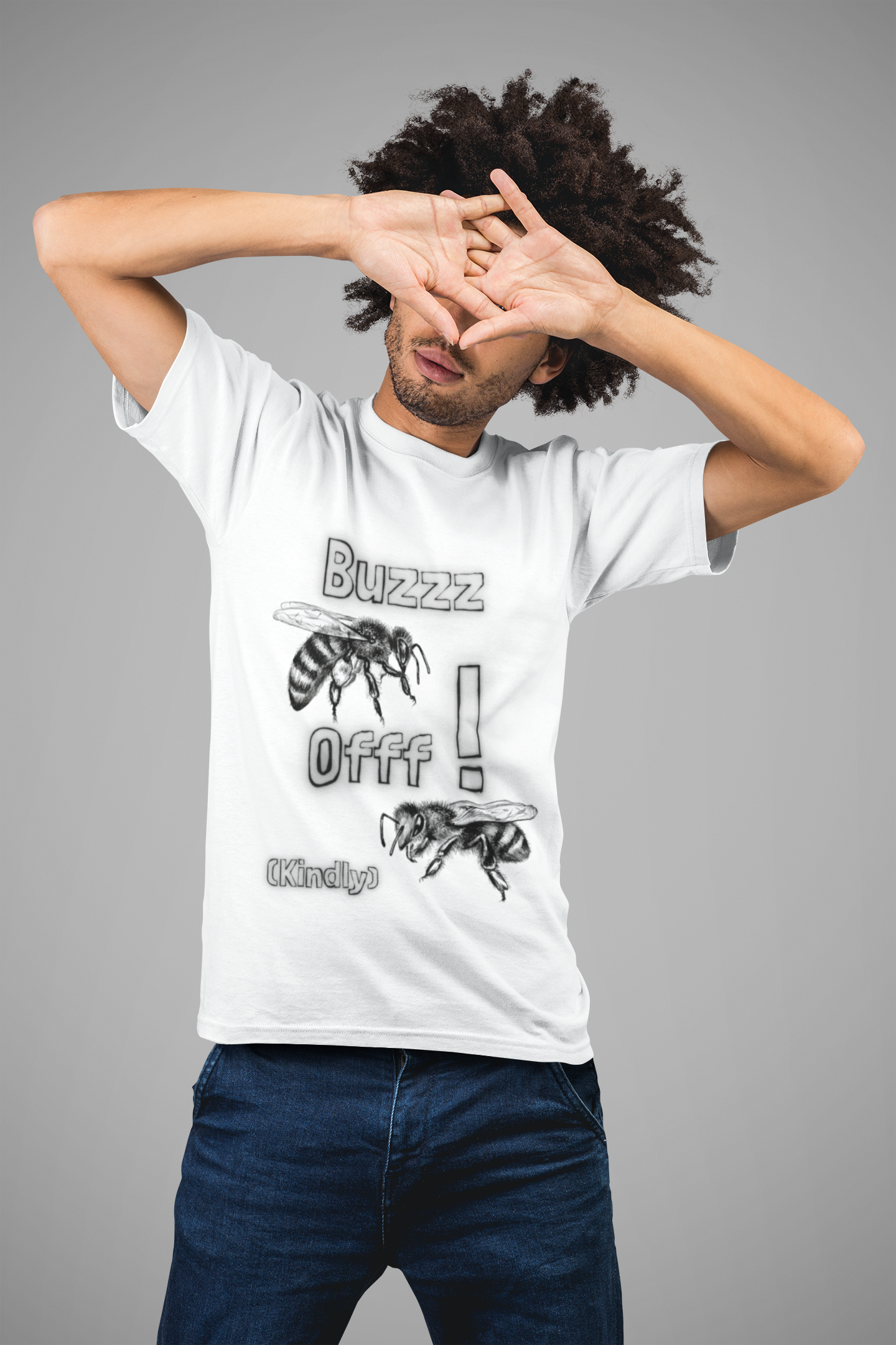 Buzzz Offf! (Kindly) - Unisex Premium t-shirt